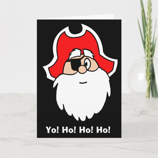 Yo! Ho! Ho! Ho! Julkort Helgkort (Framsida)
