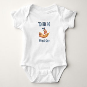 Yo Ho Ho Personlig Pirat Frakt T Shirt