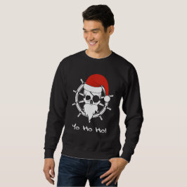 Yo Ho Ho Pirat jul Nautical Lång Ärmad Tröja