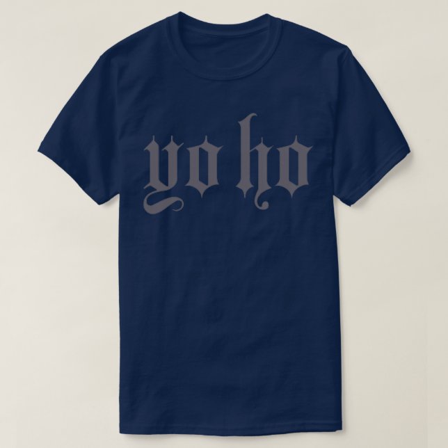 Yo Ho T Shirt (Design framsida)