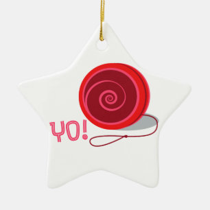 Yo! Julgransprydnad Keramik