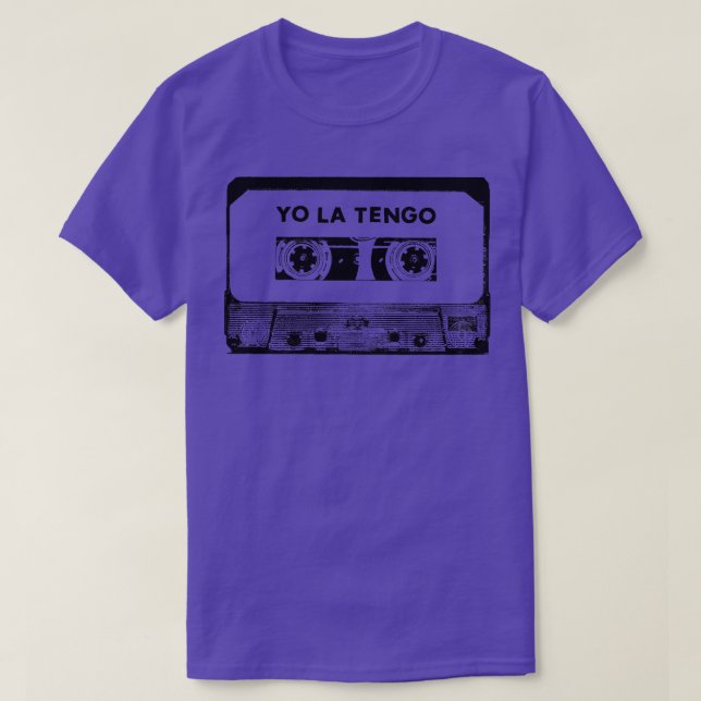 Yo La Tengo Cassette Tape T Shirt (Design framsida)