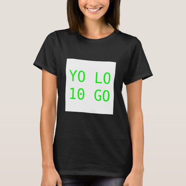 Yo Lo Tengo T Shirt (Framsida)