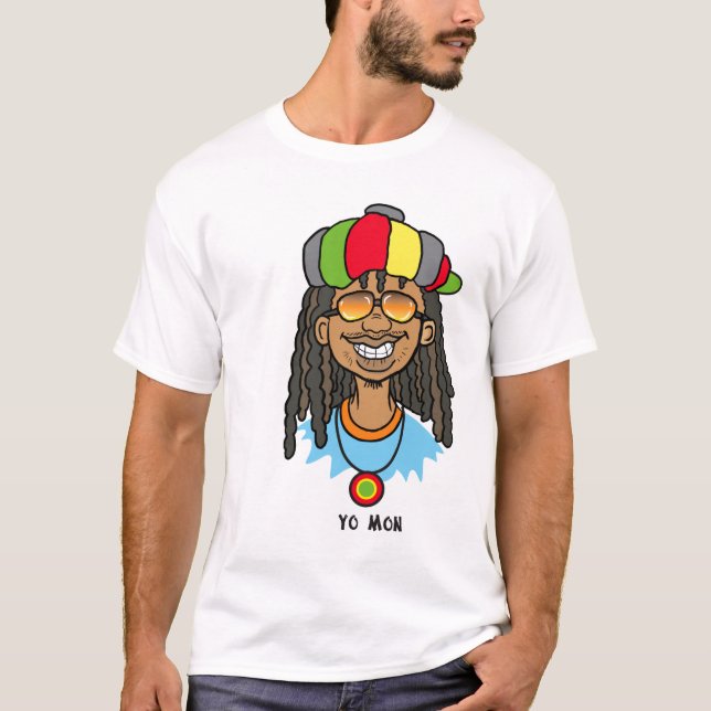 yo måndag t shirt (Framsida)