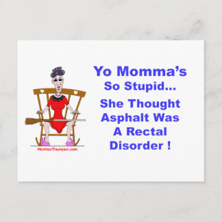 Yo Momma 10 Vykort