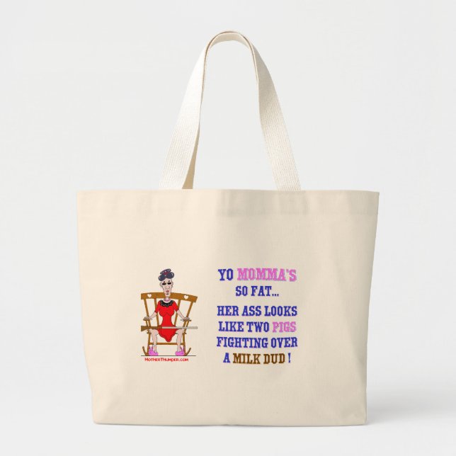 Yo Momma nr. 03 Jumbo Tygkasse (Framsidan)