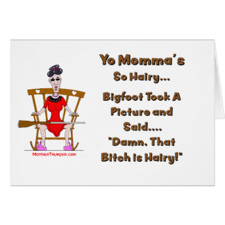 Yo Momma nr. 06 Hälsningskort