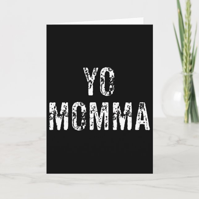 Yo Momma Roligt Sketll Sets Sketll Player SpP Kort (Framsida)