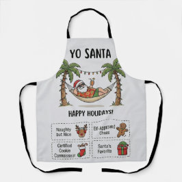 Yo Santa Funny Summer Christmas Tropical Holiday