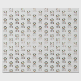 Yo Santa Roligt Sommar Jul Tropisk Högtid Presentpapper