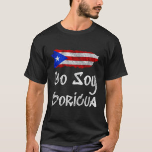 Yo Soy Boricua Island Puerto Rico Flagga Taino T Shirt