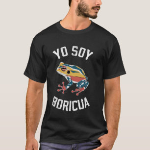 Yo Soy Boricua Puerto Rican Coqui Frog Puerto Rico T Shirt