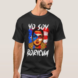 Yo Soy Boricua Puerto Rican Flag Puerto Rico Girls T Shirt