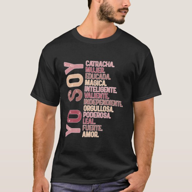 Yo Soy Catracha Latina Honduran Girl Honduras Woma T Shirt (Framsida)