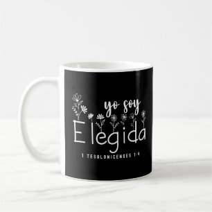 Yo Soy Elegida Christian Spanska Kaffemugg