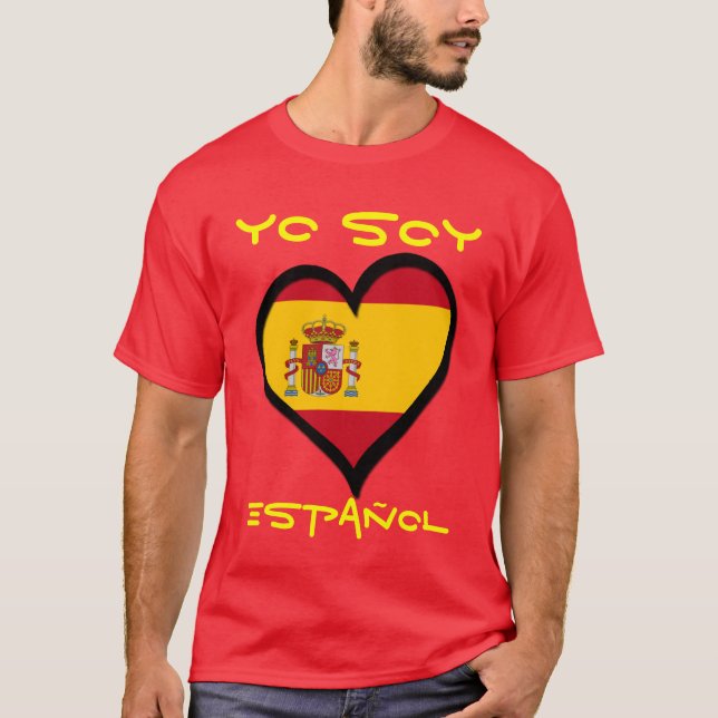 YO-SOY ESPAÑOL TEE SHIRT (Framsida)