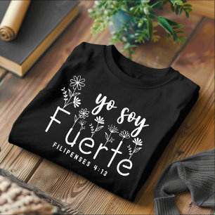 Yo Soy Fuerte Christian Spain T-Shirt