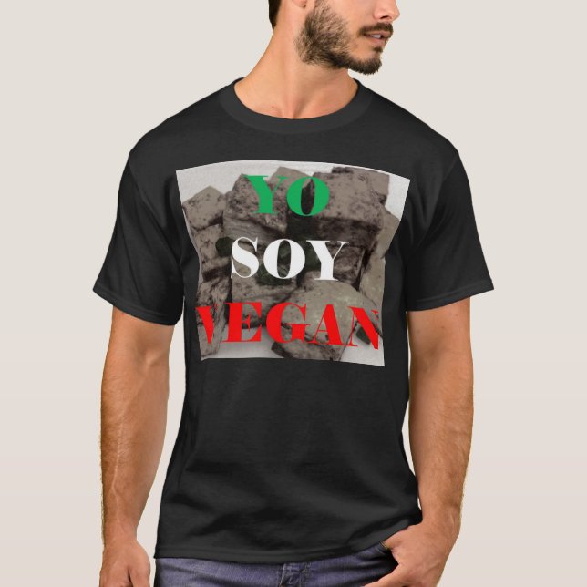 Yo SoyVegan Tee Shirt (Framsida)
