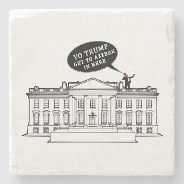 YO TRUMP - WHITEHOUSE MAGA IGEN STENUNDERLÄGG (Framsidan)