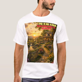 YO Y MI CASA SERVIREMOS A JEHOV{A T SHIRT
