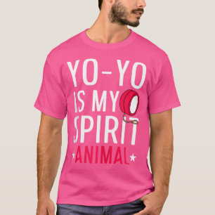 Yo-Yo är min andliga djur Yoyo Jonglering Yo-Yoing T Shirt