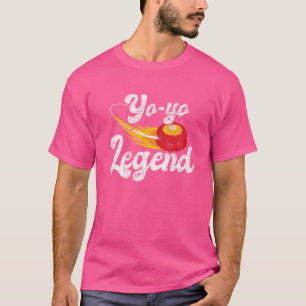 Yo Yo Legend Yoyo Master Tricks Competition Pasti T Shirt