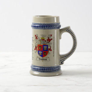 Yoakum familjvapensköld Stein Sejdel