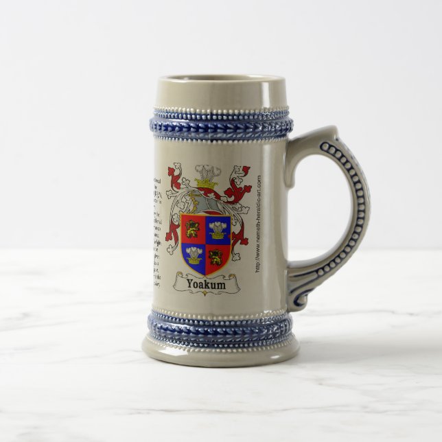 Yoakum familjvapensköld Stein Sejdel (Höger)