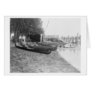 Yocum Canoe House, Arlington Beach Park Hälsningskort
