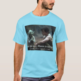 Yoda och skywalkerskjorta t shirt