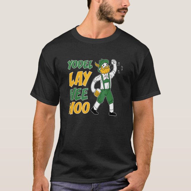 Yodel Ljugit Hee Hoo för en Yodeler 1 T Shirt (Framsida)