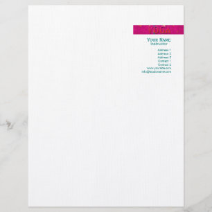 Yoga 1 - Letterhead Brevhuvud