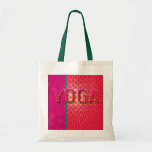 Yoga 1 - tryckt bag tygkasse