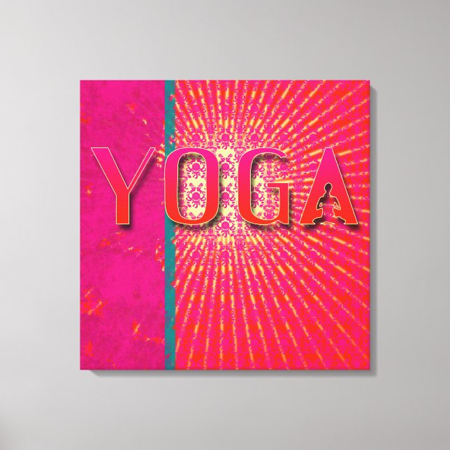 Yoga 1 - Wrapped Canvas (Framsida)