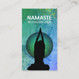 Yoga-Affärskort Visitkort