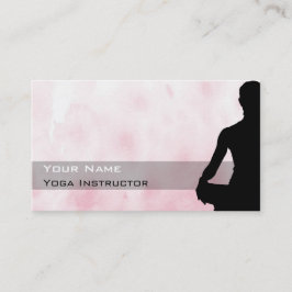 Yoga Affärskort Visitkort
