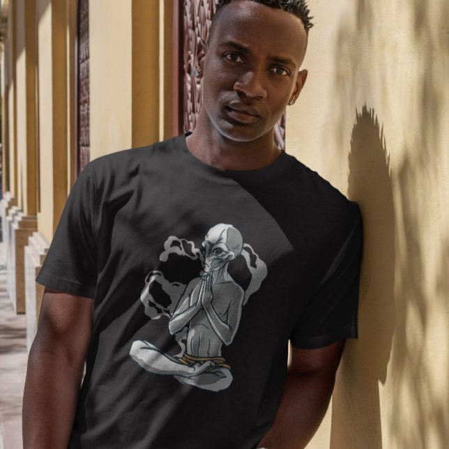 Yoga Alien T Shirt (Skapare uppladdad)