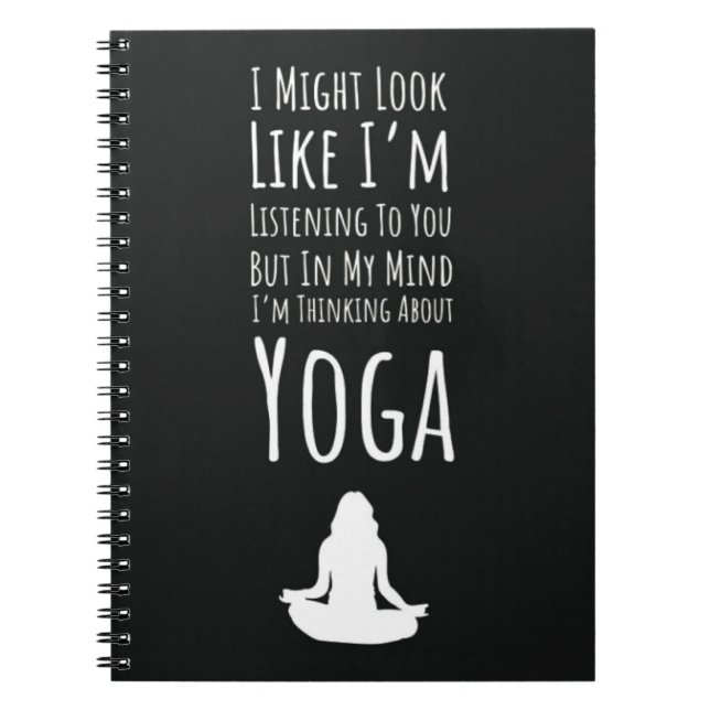Yoga Älskare är en fantastisk gåva Anteckningsbok (Framsidan)