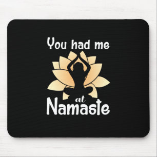 Yoga Älskare Du hade mig på Namaste Musmatta