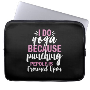 Yoga Älskare I Do Yoga Laptop Fodral