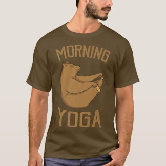 Yoga Älskare Meditation Yoga Bear Yoga Teacher Pre T Shirt