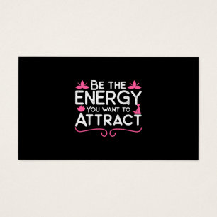 Yoga Älskare Var den energi du vill locka Visitkort