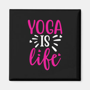 Yoga Älskare Yoga är liv Magnet