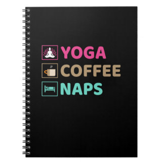 Yoga Älskare | Yoga Coffee Naps Anteckningsbok