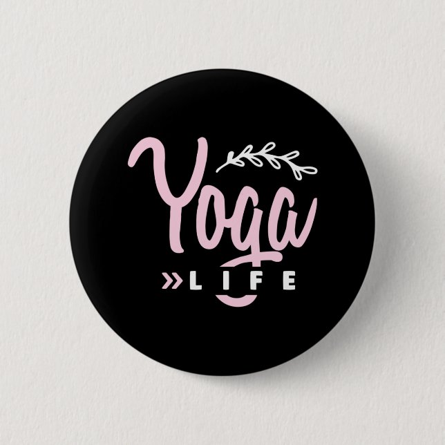 Yoga Älskare | Yoga Life Knapp (Framsida)