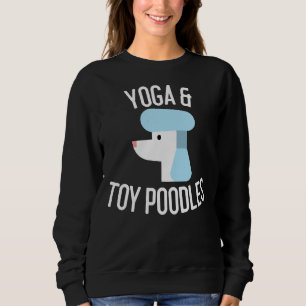 Yoga& Leksak Pudel Hund älskare Gift T Shirt