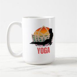 Yoga: Anbrace flödet Kaffemugg
