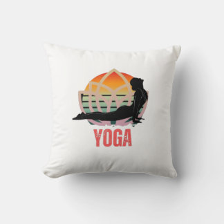Yoga: Anbrace flödet Kudde