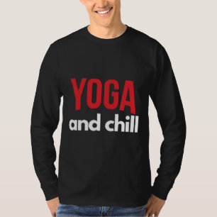 Yoga and Chill Unisex Jersey Kortärmad Tee Prem