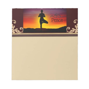 Yoga Anteckningsblock